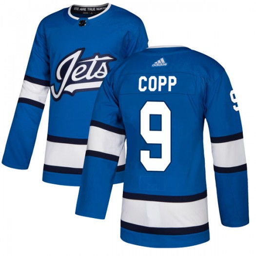 Andrew Copp Winnipeg Jets Men's Adidas Authentic Blue Alternate Jersey