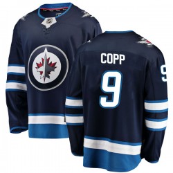 Andrew Copp Winnipeg Jets Men's Fanatics Branded Blue Breakaway Home Jersey