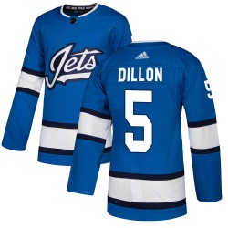 Brenden Dillon Winnipeg Jets Men's Adidas Authentic Blue Alternate Jersey