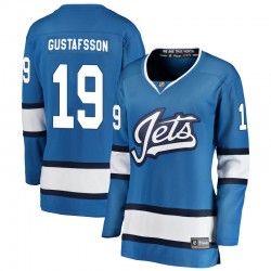 David Gustafsson Winnipeg Jets Women's Fanatics Branded Blue Breakaway Alternate Jersey