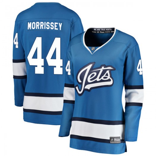 Josh Morrissey Winnipeg Jets Women's Fanatics Branded Blue Breakaway Alternate Jersey