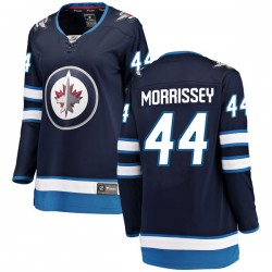 Josh Morrissey Winnipeg Jets Women's Fanatics Branded Blue Breakaway Home Jersey
