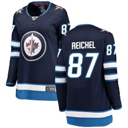 Kristian Reichel Winnipeg Jets Women's Fanatics Branded Blue Breakaway Home Jersey