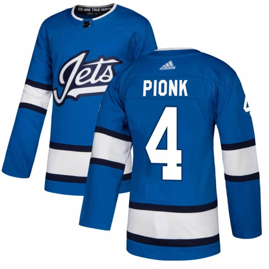 Neal Pionk Winnipeg Jets Men's Adidas Authentic Blue Alternate Jersey