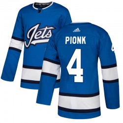 Neal Pionk Winnipeg Jets Youth Adidas Authentic Blue Alternate Jersey