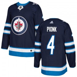 Neal Pionk Winnipeg Jets Youth Adidas Authentic Navy Home Jersey