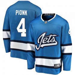 Neal Pionk Winnipeg Jets Youth Fanatics Branded Blue Breakaway Alternate Jersey
