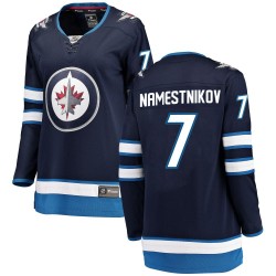 Vladislav Namestnikov Winnipeg Jets Women's Fanatics Branded Blue Breakaway Home Jersey
